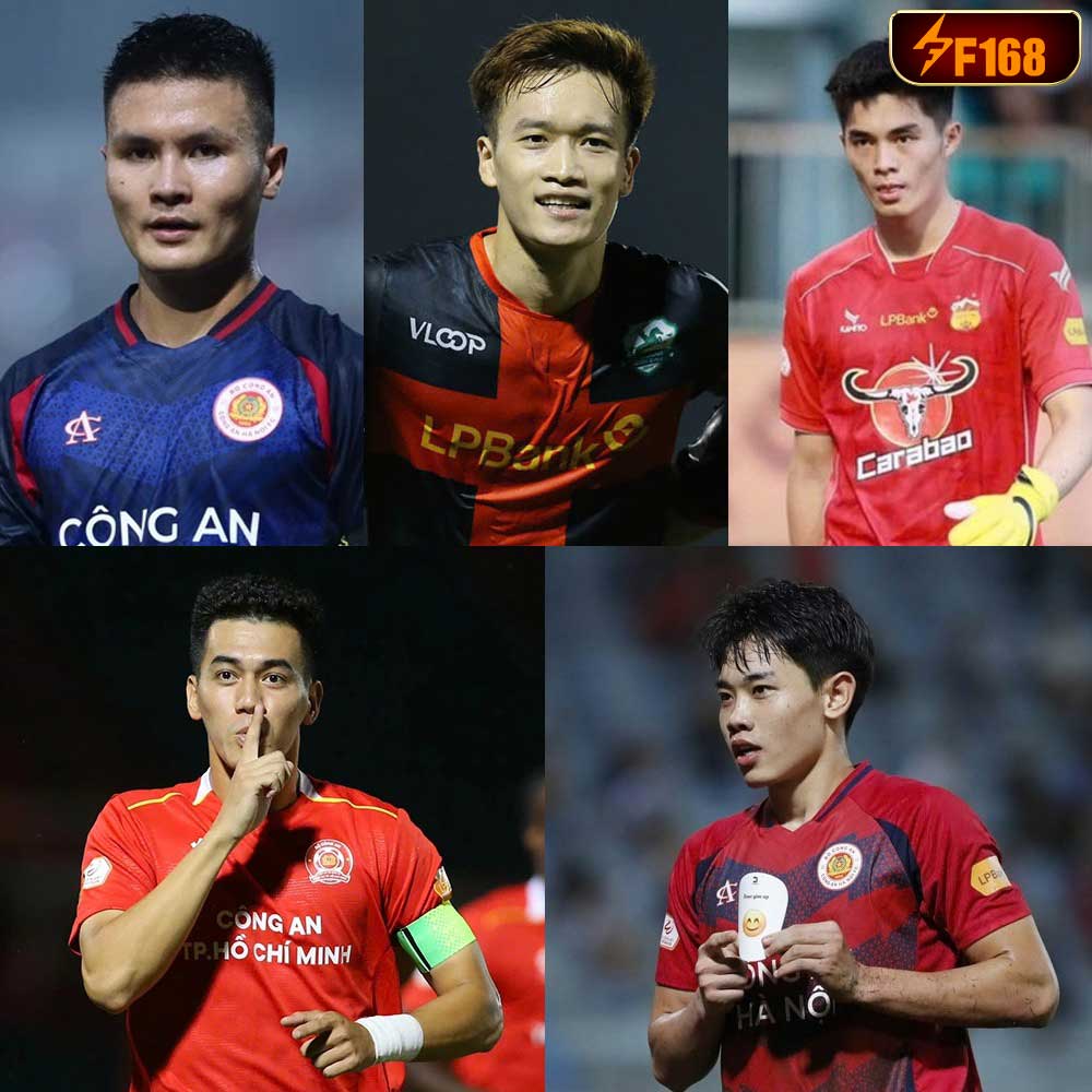 Top 5 đề cử QBV Việt Nam 2025: Đình Bắc so kè Tiến Linh, Quang Hải, Hoàng Đức và Trung Kiên 5 Ds Top 5 QBV Việt Nam 2025 ở hạng mục nam