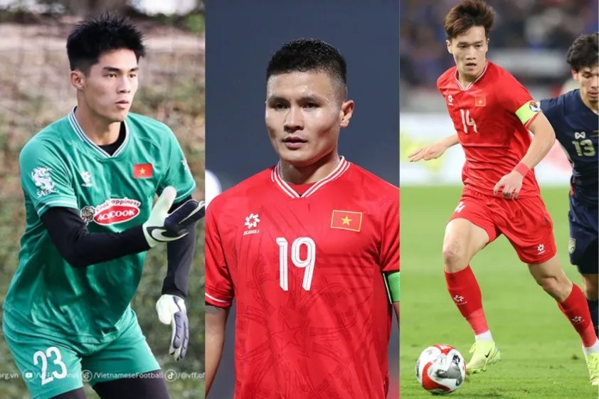 Top 5 đề cử QBV Việt Nam 2025: Đình Bắc so kè Tiến Linh, Quang Hải, Hoàng Đức và Trung Kiên 6 Trung Kiên, Quang Hải và Hoàng Đức
